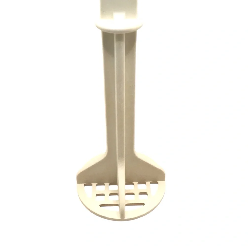 Vintage Good Cook Plastic Potato Masher Off White 10”
